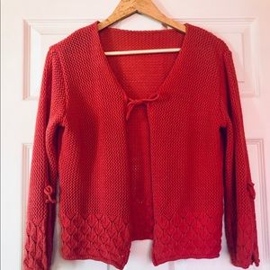 crotchet cardigan